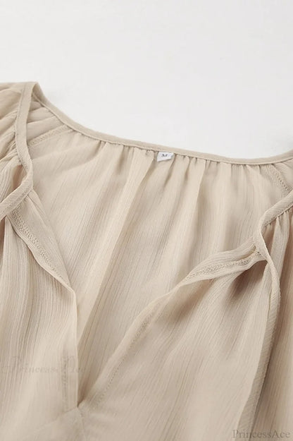 Batwing Sleeve Sun Protection Maxi Dress
