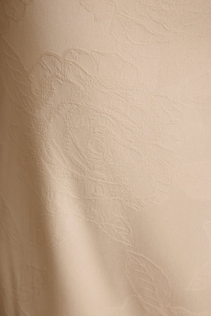Finnian Ivory Jacquard Trousers