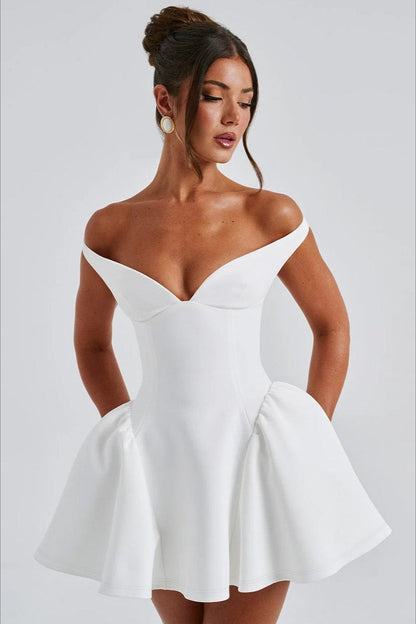 Sexy Low Cut Backless Party Dress