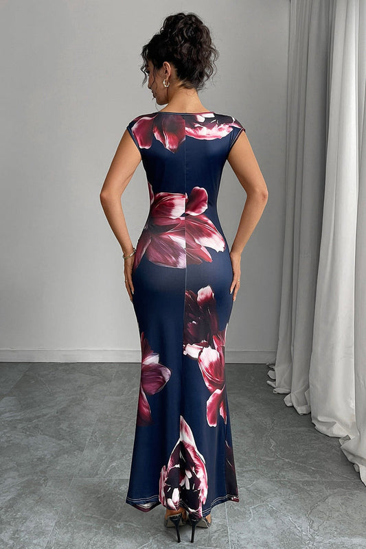 Sleeveless Bodycon Pencil Maxi Dress