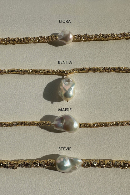 Stevie Necklace - 24K Gold Plated